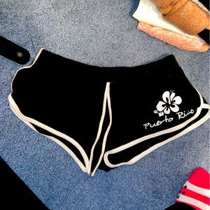 Womens Puerto Rico Booty Shorts